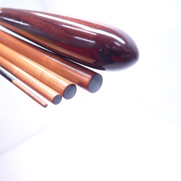 闇がらす１４．６尺　白由里調　口巻　銘木にぎり